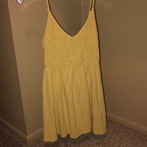 yellow sun dress